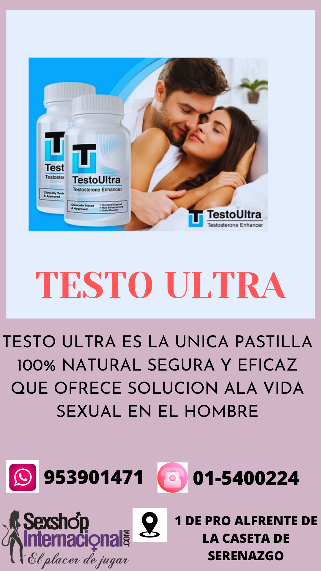 TESTO ULTRA 100 NATURAL